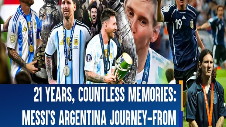 Lionel Messi’s Journey With Argentina Through the Years